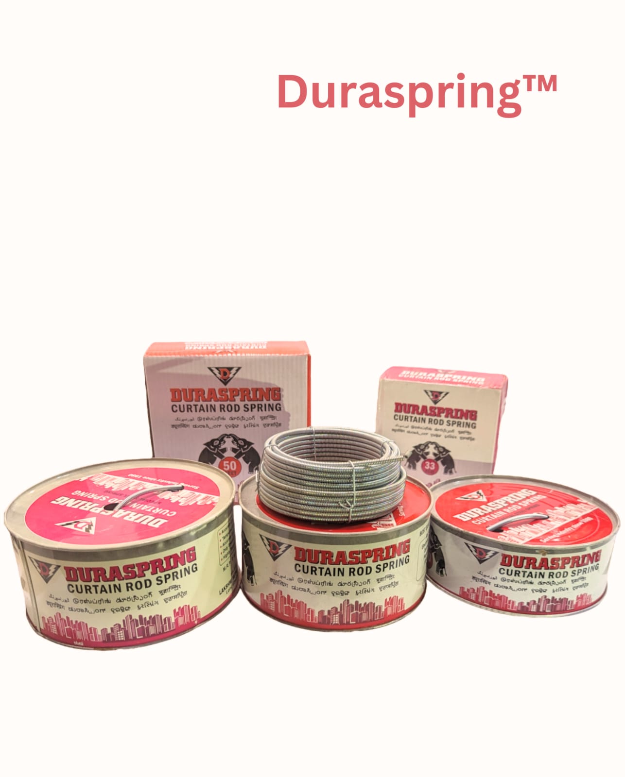 DURASPRING Steel Curtain Spring Wire 50ft 15mtr - Buy Directly From Manufacturer — view 10