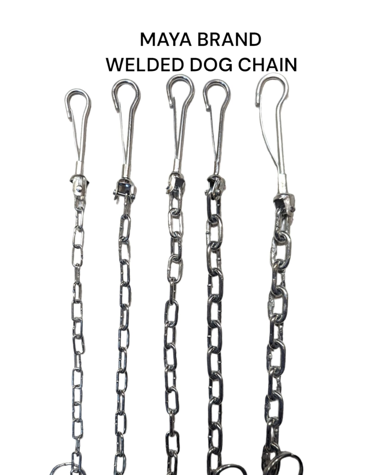 MAYA Welded link with strip hook Dog Chain – Economical and strong — view 4