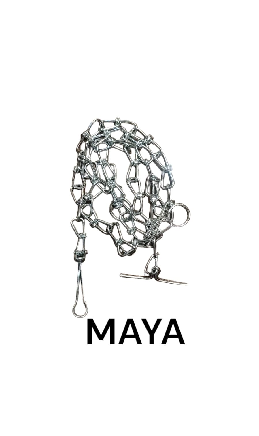 MAYA Knotted Dog Chain – Most Popular,  Iron, Multiple Sizes — view 2