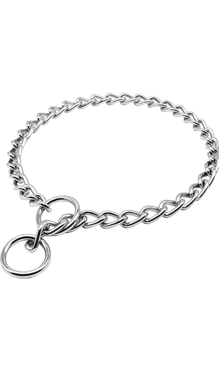 RAJAT Choke Chain Collar – CP/SS Finish in STEEL — manufacturer and wholesale supplier in Delhi NCR