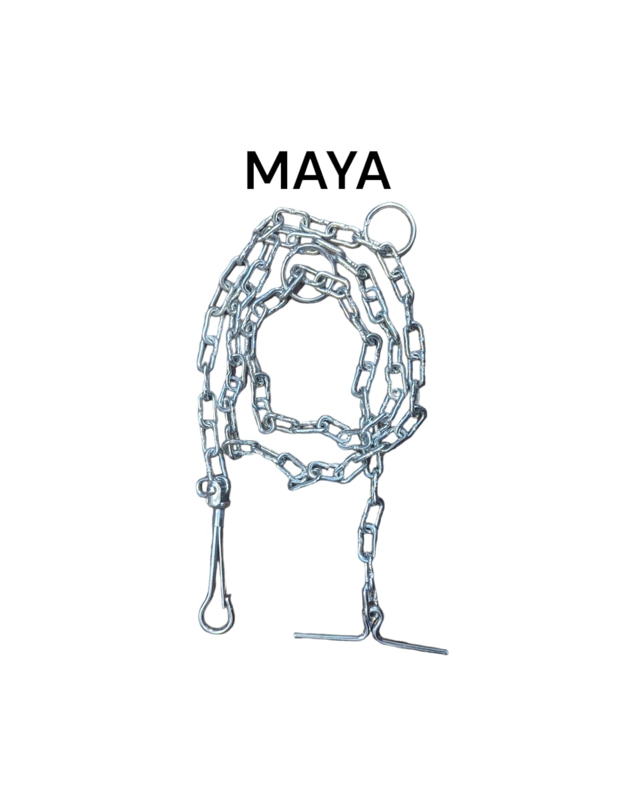 MAYA Welded link with strip hook Dog Chain – Economical and strong — view 2