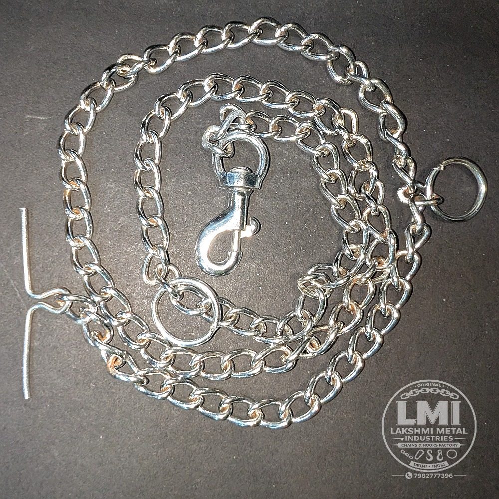 Maya High Quality Twisted Casting Hook Dog Chain - Heavy Hook , Long Lasting Plating